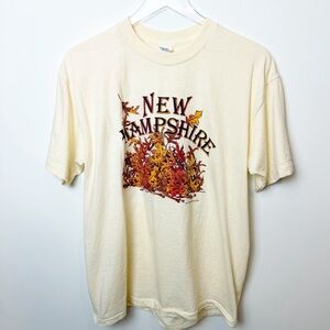 Vintage | 1980s New Hampshire Leaf Peeping Single Stitch Tee